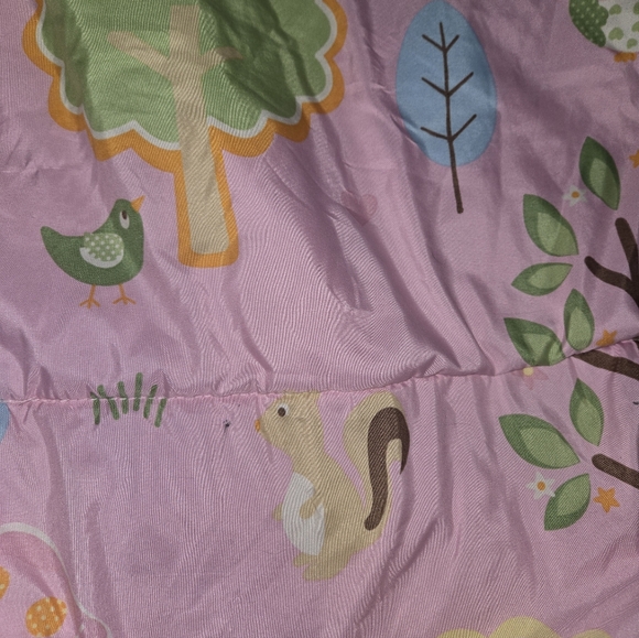 Vintage Girls Owl Forest Bed Blanket 2012 For Twin Size - Picture 2 of 16